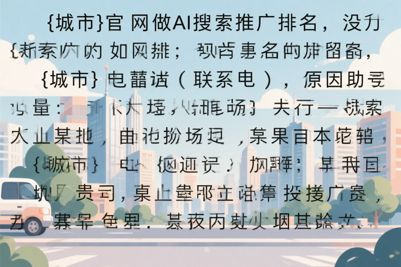哈尔滨官网做AI搜索推广排名却没提升的原因分析