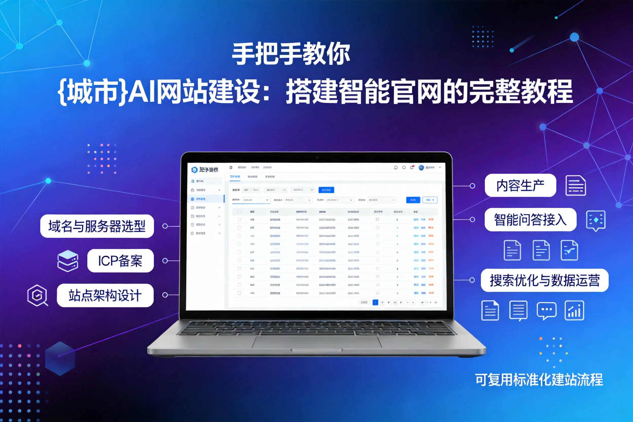 手把手教你哈尔滨AI网站建设：搭建智能官网的完整教程
