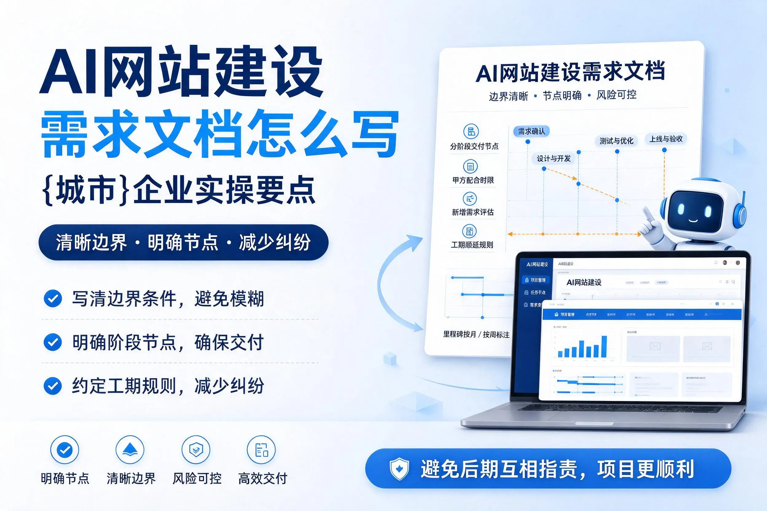 AI网站建设需求文档怎么写，哈尔滨企业实操要点