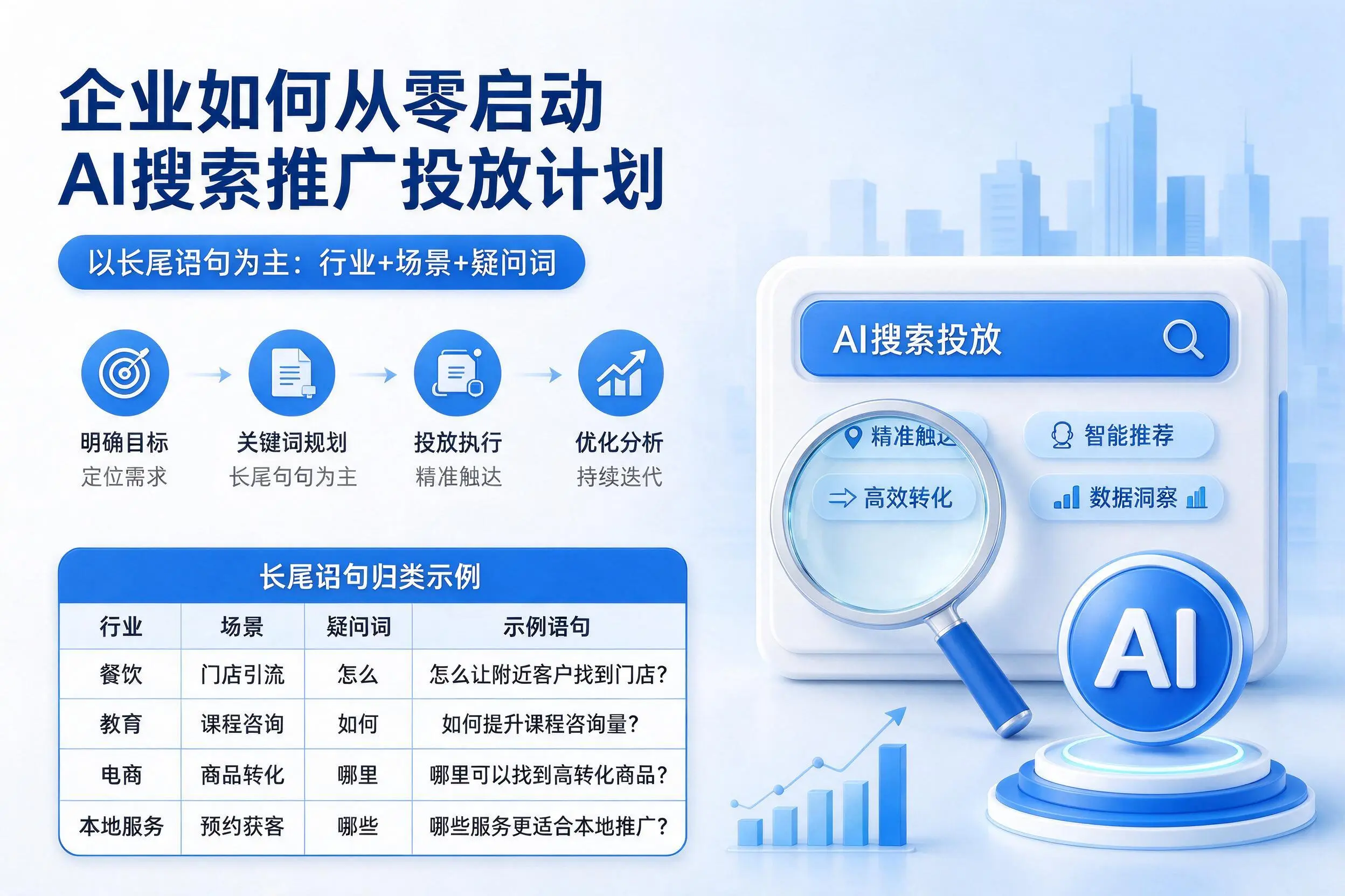 哈尔滨企业如何从零启动AI搜索推广投放计划